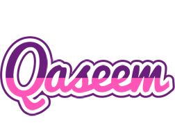 Qaseem cheerful logo