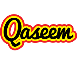 Qaseem flaming logo