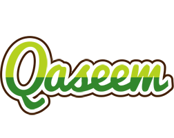 Qaseem golfing logo