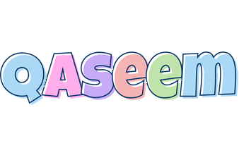 Qaseem pastel logo