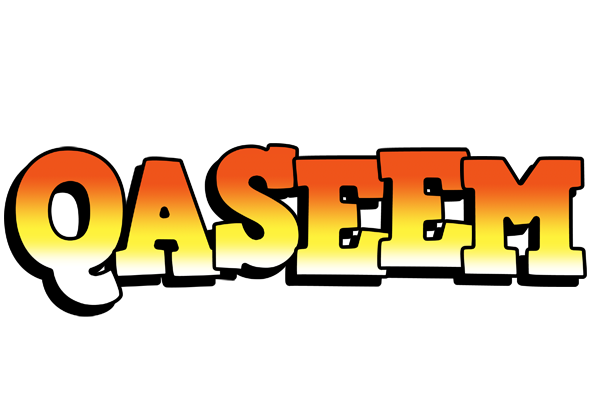 Qaseem sunset logo