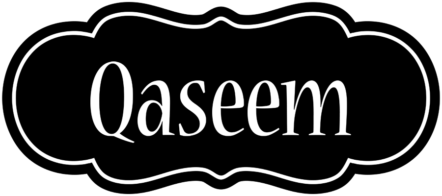 Qaseem welcome logo