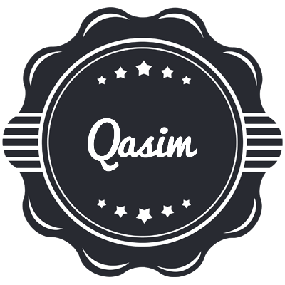 Qasim badge logo