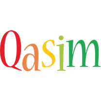 Qasim birthday logo