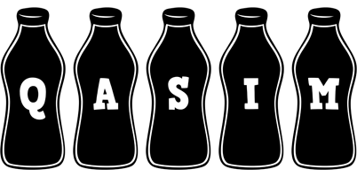 Qasim bottle logo