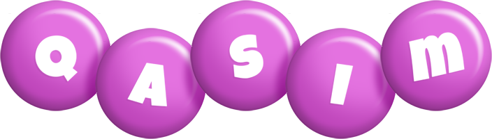 Qasim candy-purple logo