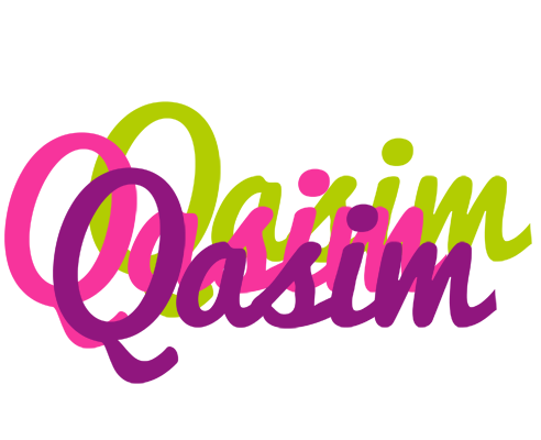 Qasim flowers logo