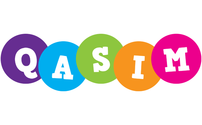 Qasim happy logo
