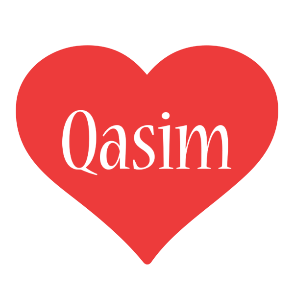Qasim love logo