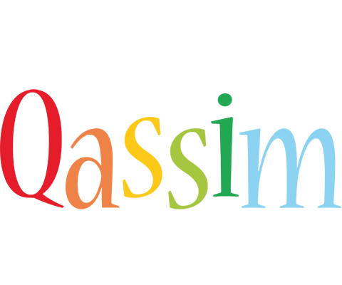 Qassim birthday logo