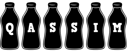 Qassim bottle logo