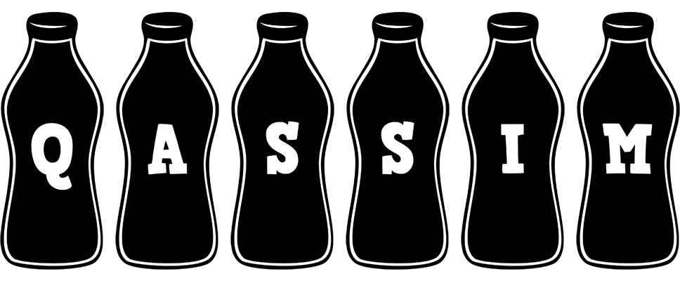 Qassim bottle logo