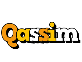 Qassim cartoon logo