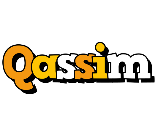 Qassim cartoon logo