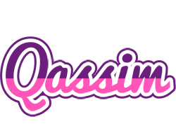 Qassim cheerful logo