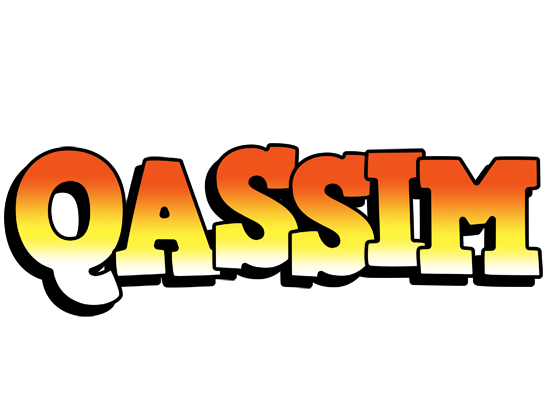 Qassim sunset logo