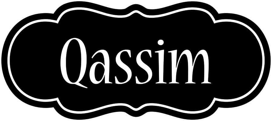 Qassim welcome logo