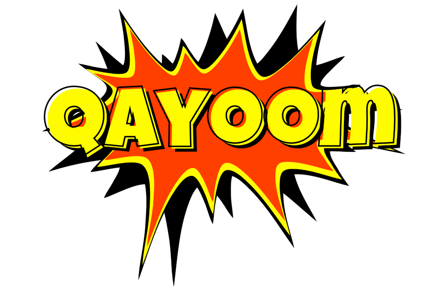 Qayoom bazinga logo