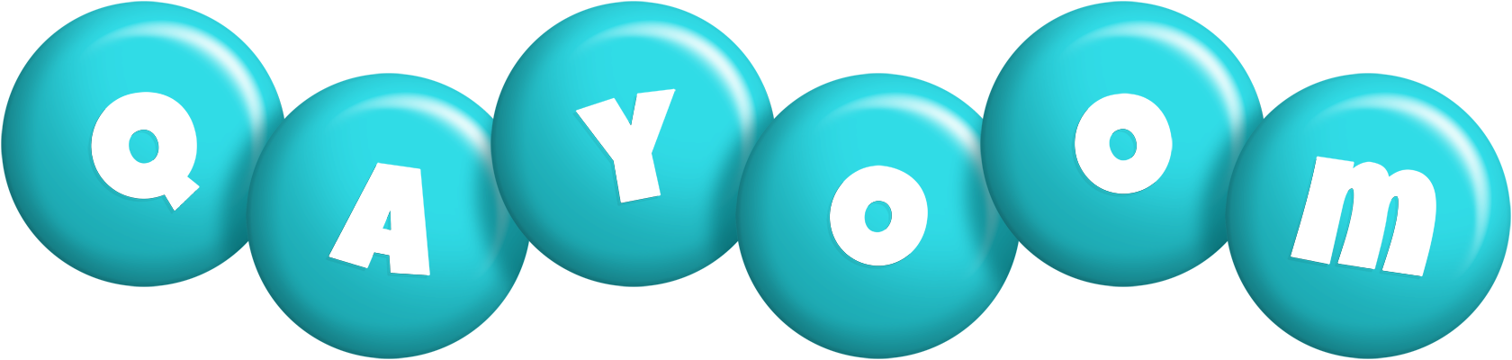 Qayoom candy-azur logo