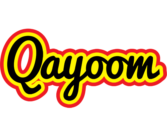 Qayoom flaming logo