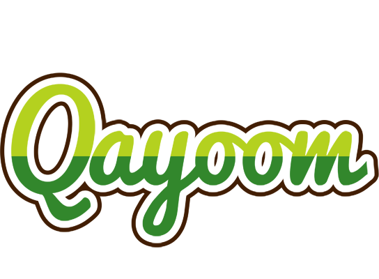 Qayoom golfing logo