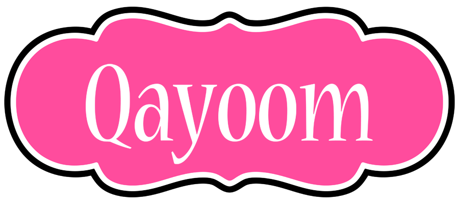 Qayoom invitation logo