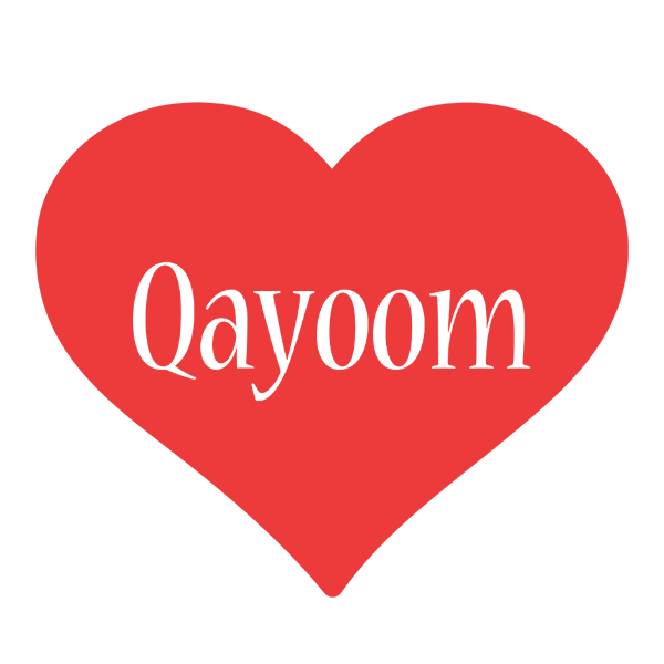 Qayoom love logo