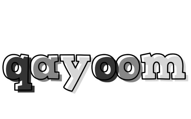 Qayoom night logo