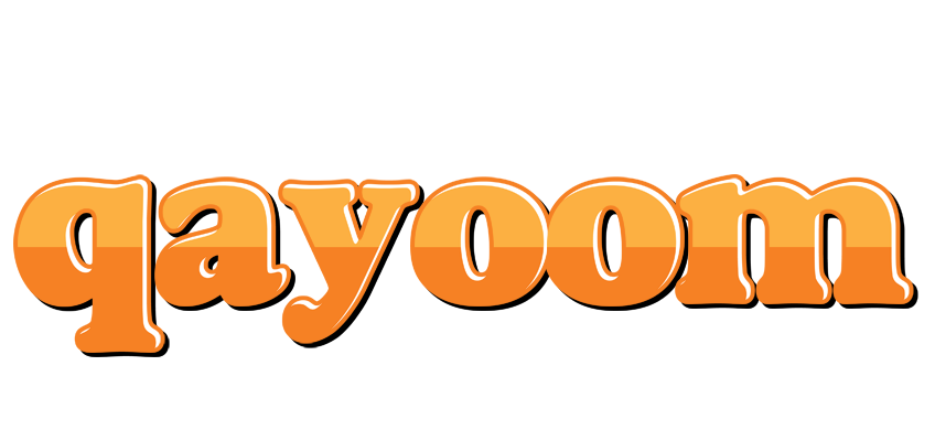 Qayoom orange logo