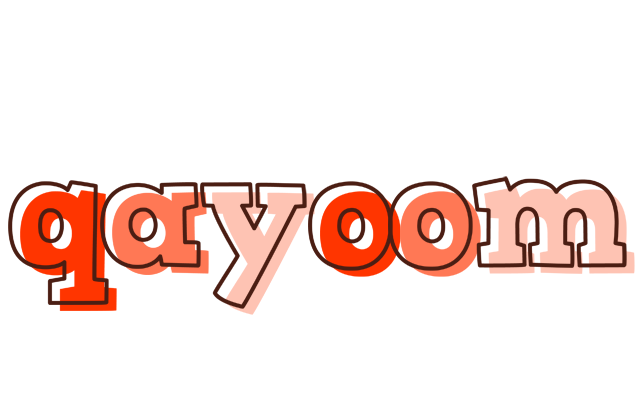 Qayoom paint logo
