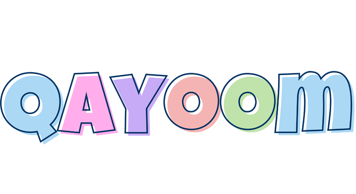 Qayoom pastel logo