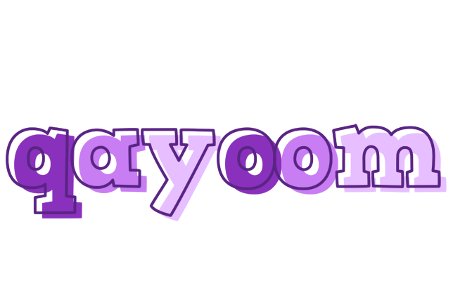 Qayoom sensual logo