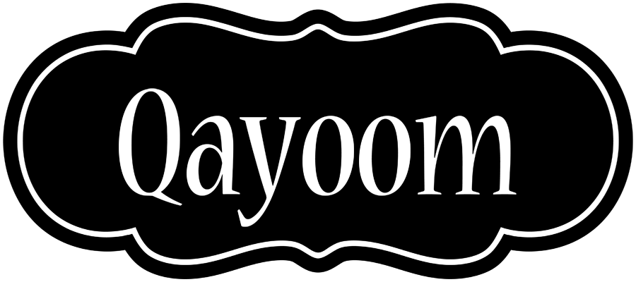 Qayoom welcome logo