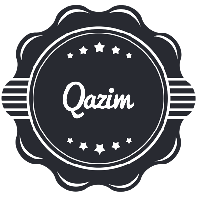 Qazim badge logo