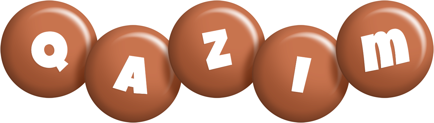 Qazim candy-brown logo