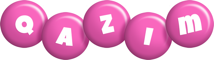 Qazim candy-pink logo