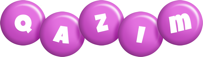 Qazim candy-purple logo