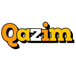 Qazim cartoon logo