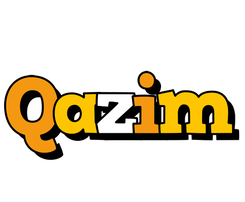 Qazim cartoon logo