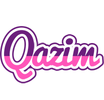 Qazim cheerful logo