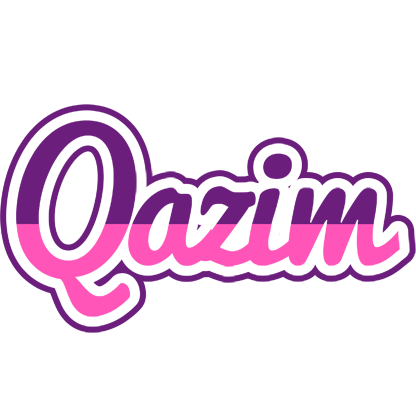 Qazim cheerful logo