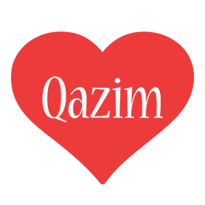 Qazim love logo