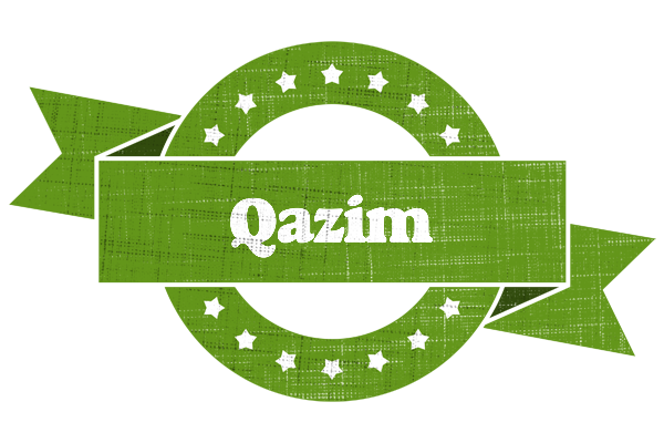 Qazim natural logo