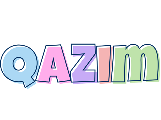 Qazim pastel logo