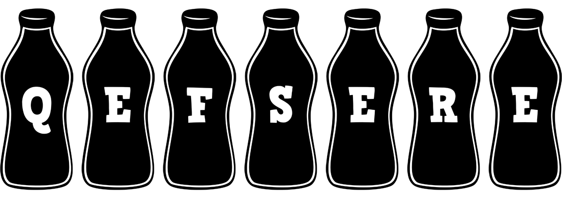 Qefsere bottle logo