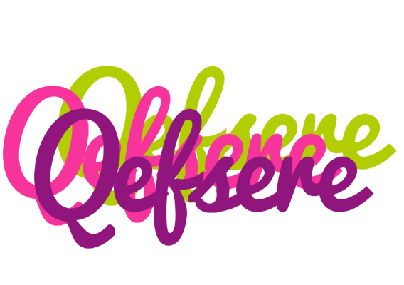 Qefsere flowers logo
