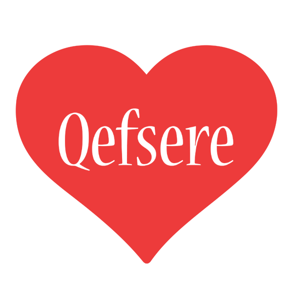 Qefsere love logo