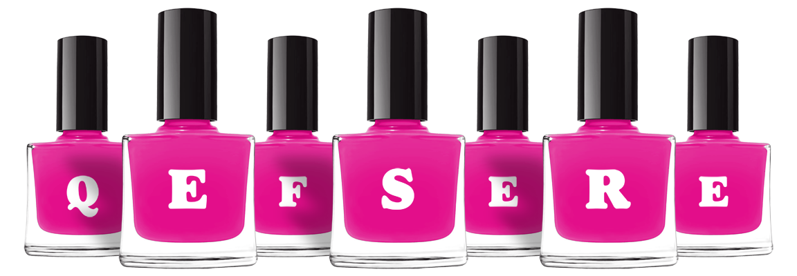 Qefsere nails logo