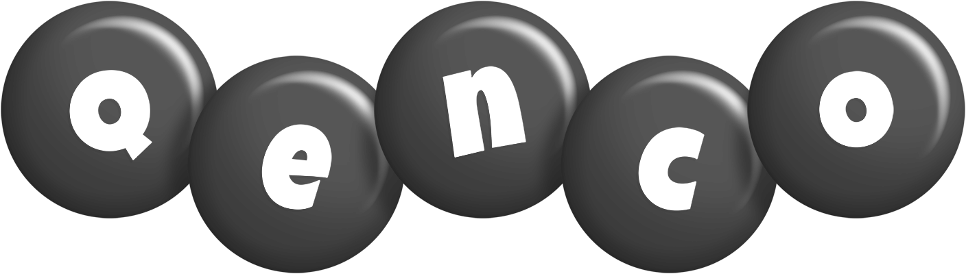 Qenco candy-black logo