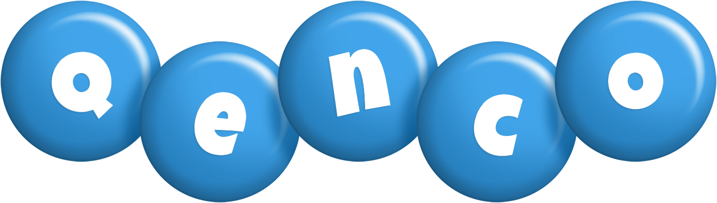 Qenco candy-blue logo